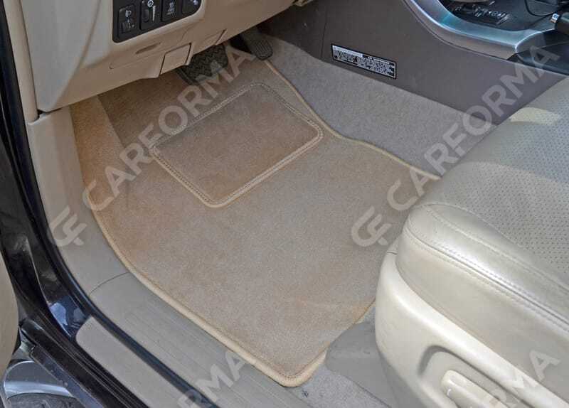 Ворсовые коврики на Toyota Land Cruiser Prado 120 2002&nbsp;-&nbsp;2009 в Стерлитамаке