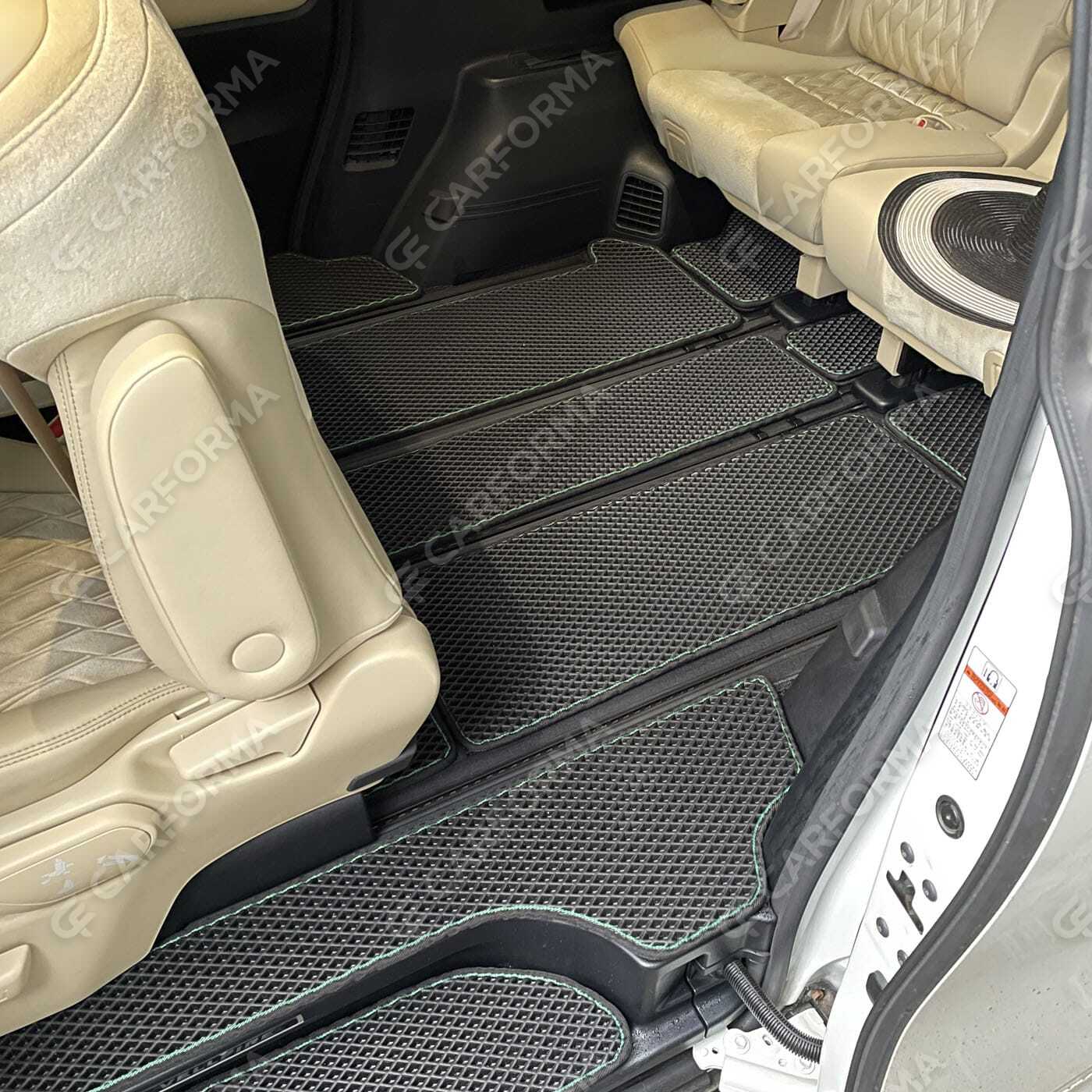 Ворсовые коврики на Toyota Vellfire (H30) 2015&nbsp;-&nbsp;2023 в Стерлитамаке