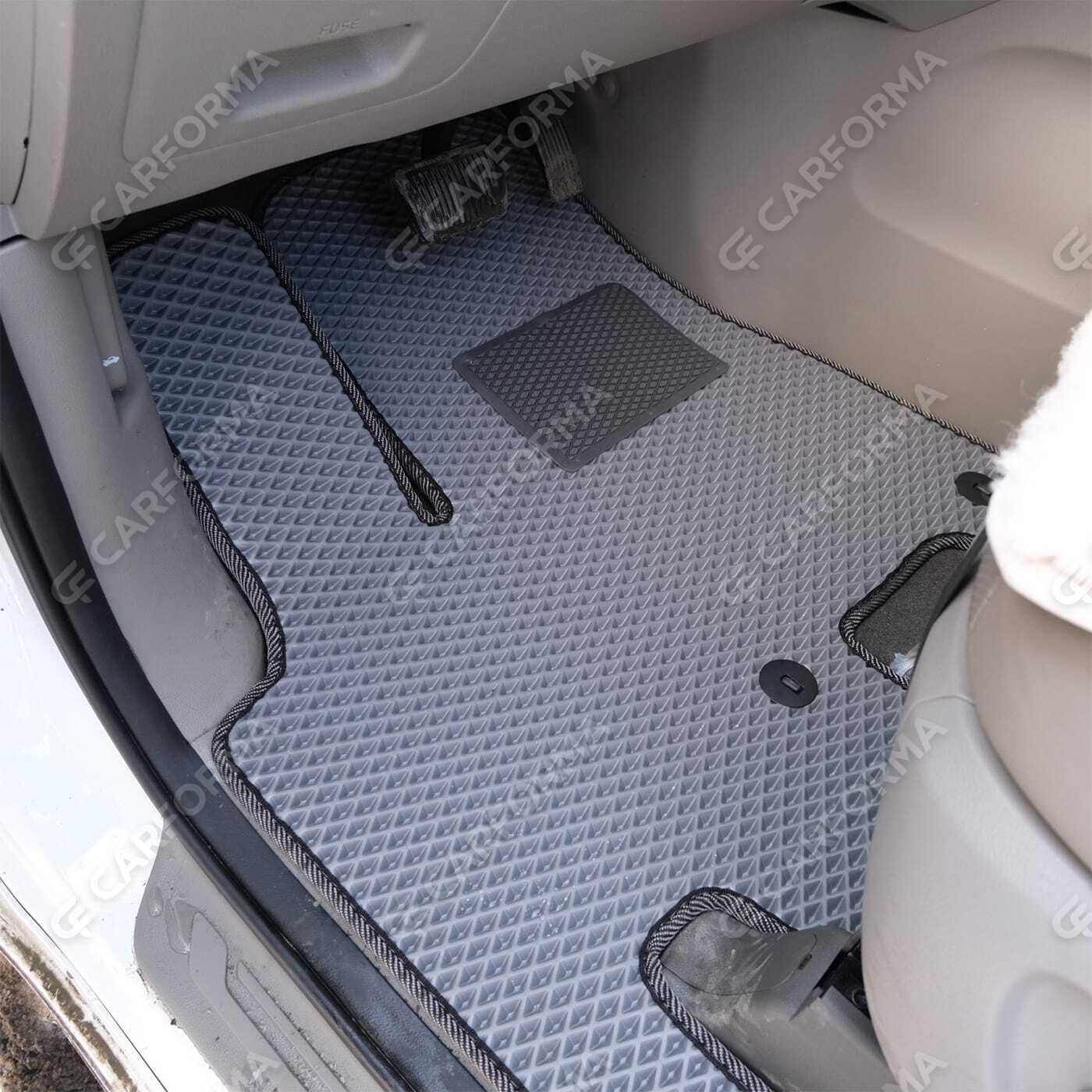 Ворсовые коврики на KIA Carnival III 7 мест 2014&nbsp;-&nbsp;2021 в Стерлитамаке