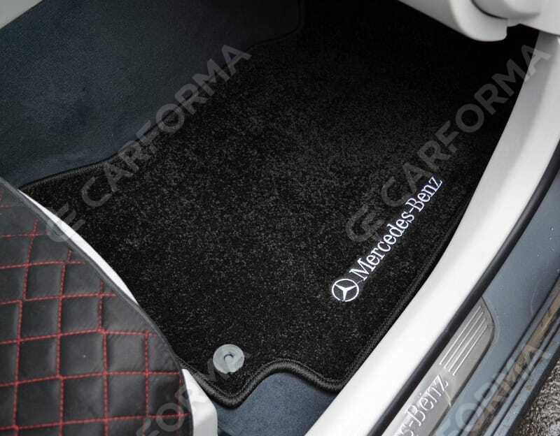 Ворсовые коврики на Mercedes C (W205) 2014&nbsp;-&nbsp;2023 в Стерлитамаке