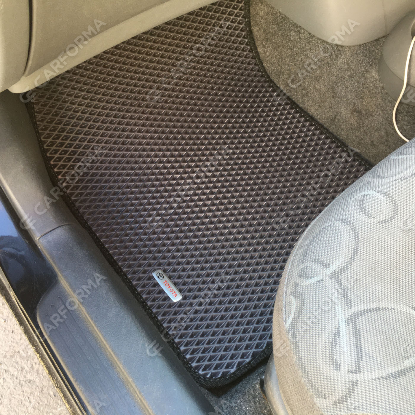 Ворсовые коврики на Toyota Vitz I 1998&nbsp;-&nbsp;2005 в Стерлитамаке
