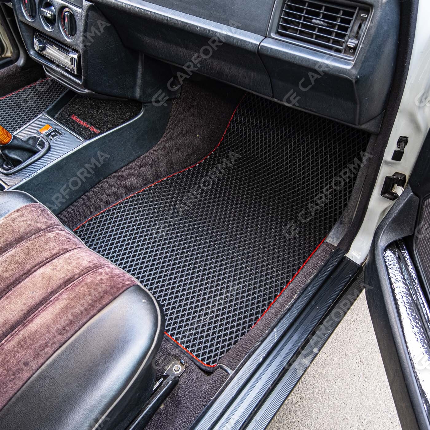 Ворсовые коврики на Mercedes 190 (W201) 1982&nbsp;-&nbsp;1993 в Стерлитамаке