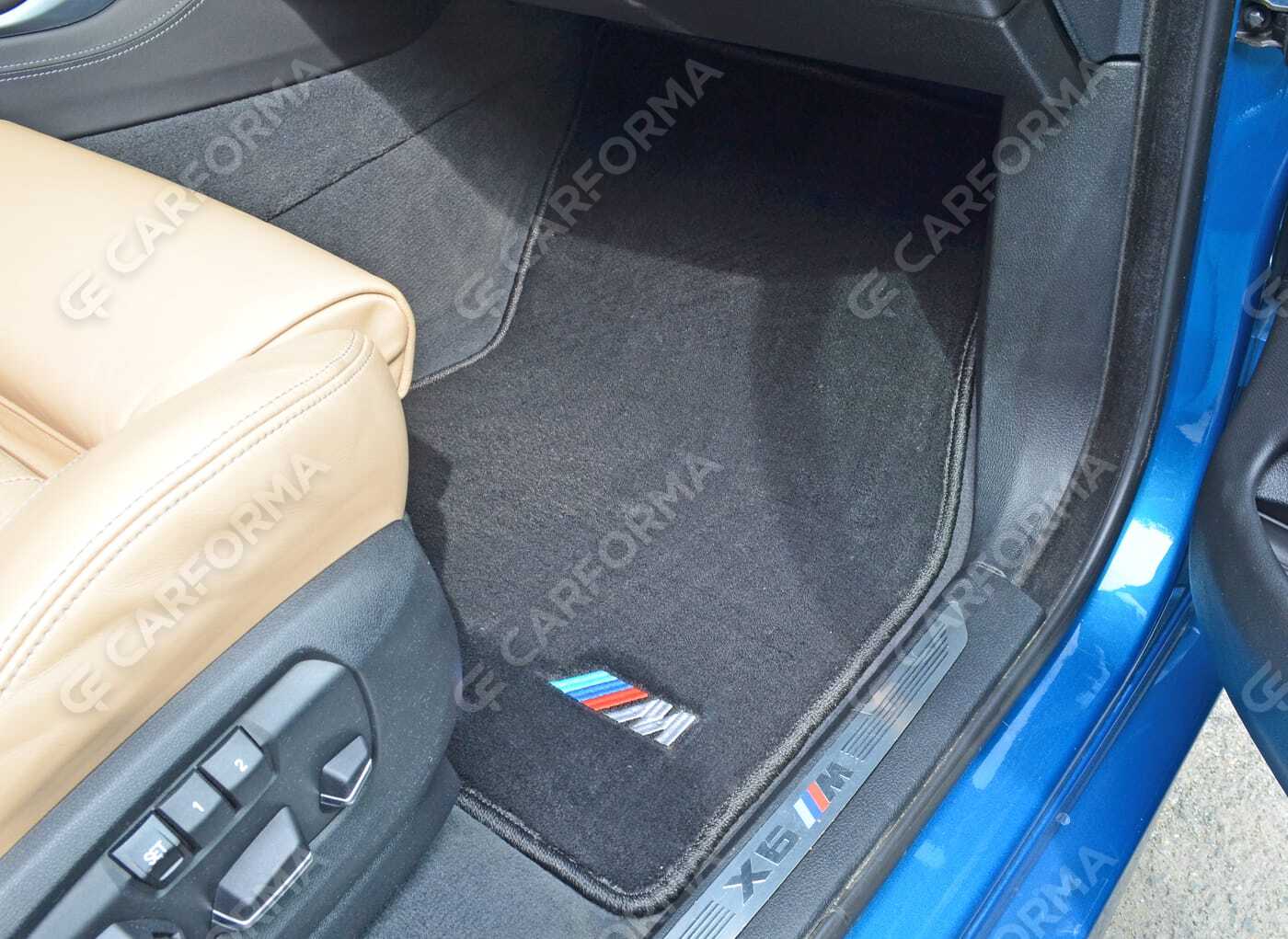 Ворсовые коврики на BMW X6 (F16) 2014&nbsp;-&nbsp;2019 в Стерлитамаке