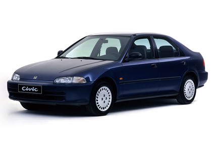 Ворсовые коврики на Honda Civic V 4d 1991&nbsp;-&nbsp;1996 в Стерлитамаке