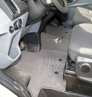 Ворсовые коврики на Ford Transit 7 2013&nbsp;-&nbsp;2026 в Стерлитамаке