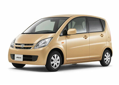 Ворсовые коврики на Daihatsu Move VI 2006&nbsp;-&nbsp;2010 в Стерлитамаке
