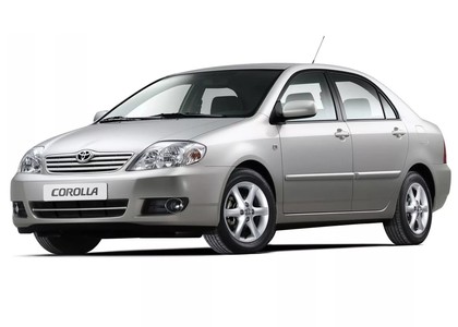 Ворсовые коврики на Toyota Corolla (E12) 2000&nbsp;-&nbsp;2007 в Стерлитамаке
