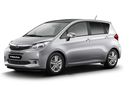 Ворсовые коврики на Subaru Trezia 2010&nbsp;-&nbsp;2016 в Стерлитамаке