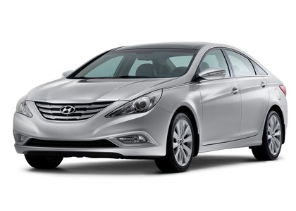 Ворсовые коврики на Hyundai Sonata 6 (YF) 2009&nbsp;-&nbsp;2014 в Стерлитамаке