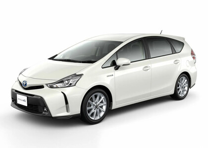 Ворсовые коврики на Toyota Prius Alpha 2011&nbsp;-&nbsp;2021 в Стерлитамаке