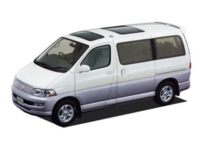 Ворсовые коврики на Toyota Hiace Regius (xH10) 1997&nbsp;-&nbsp;2002 в Стерлитамаке