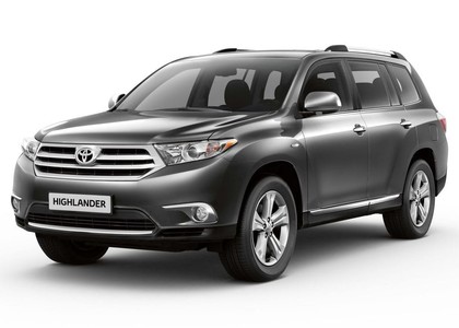 Ворсовые коврики на Toyota Highlander II 2007&nbsp;-&nbsp;2013 в Стерлитамаке