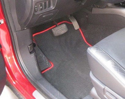 Ворсовые коврики на Mitsubishi Outlander XL 2005 - 2013 в Стерлитамаке Ворсовые коврики на Mitsubishi Outlander XL 2005 - 2013 в Стерлитамаке