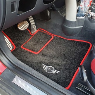 Ворсовые коврики на Mini Cooper Hatch (R50/R53) 2001 - 2006 в Стерлитамаке Ворсовые коврики на Mini Cooper Hatch (R50/R53) 2001 - 2006 в Стерлитамаке