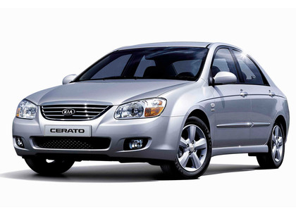 Ворсовые коврики на KIA Cerato I 2004 - 2008 в Стерлитамаке Ворсовые коврики на KIA Cerato I 2004 - 2008 в Стерлитамаке