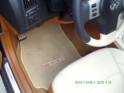 Ворсовые коврики на Infiniti FX I 2003&nbsp;-&nbsp;2008 в Стерлитамаке