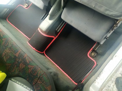 Ворсовые коврики на Nissan Micra (K11) 1992 - 2003 в Стерлитамаке Ворсовые коврики на Nissan Micra (K11) 1992 - 2003 в Стерлитамаке