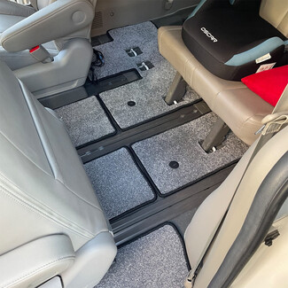 Ворсовые коврики на KIA Carnival III 7 мест 2014&nbsp;-&nbsp;2021 в Стерлитамаке