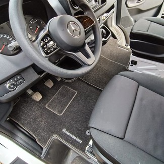 Ворсовые коврики на Mercedes Sprinter (W907/W910) 2018&nbsp;-&nbsp;2026 в Стерлитамаке