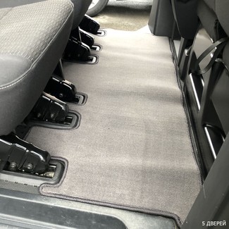 Ворсовые коврики на Volkswagen Caravelle (T6.1) 2019&nbsp;-&nbsp;2024 в Стерлитамаке