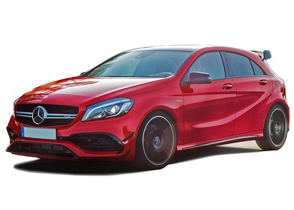 Ворсовые коврики на Mercedes A (W176) 2012&nbsp;-&nbsp;2018 в Стерлитамаке