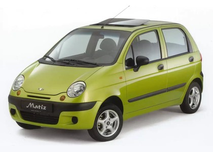 Ворсовые коврики на Chevrolet Spark I 1998&nbsp;-&nbsp;2018 в Стерлитамаке