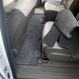 Ворсовые коврики на KIA Carnival IV 9 мест 2020&nbsp;-&nbsp;2026 в Стерлитамаке