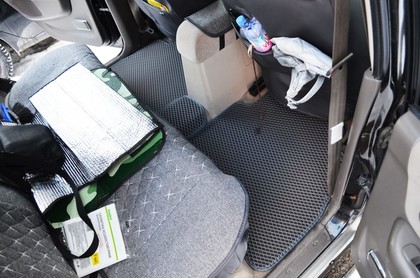 Ворсовые коврики на Mitsubishi Pajero Sport I 1998&nbsp;-&nbsp;2009 в Стерлитамаке