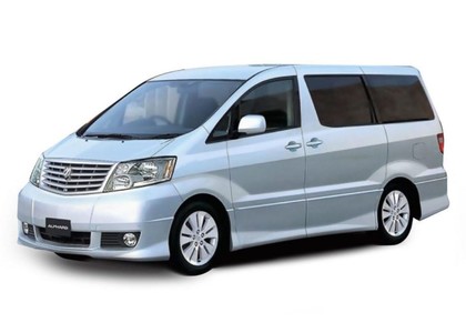 Ворсовые коврики на Toyota Alphard (H10) 2002&nbsp;-&nbsp;2008 в Стерлитамаке