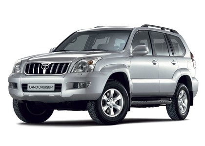 Ворсовые коврики на Toyota Land Cruiser Prado 120 2002&nbsp;-&nbsp;2009 в Стерлитамаке