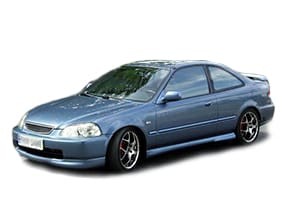 Ворсовые коврики на Honda Civic VI 2d 1995 - 2000 в Стерлитамаке Ворсовые коврики на Honda Civic VI 2d 1995 - 2000 в Стерлитамаке