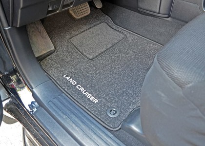 Ворсовые коврики на Toyota Land Cruiser Prado 150 2009&nbsp;-&nbsp;2023 в Стерлитамаке
