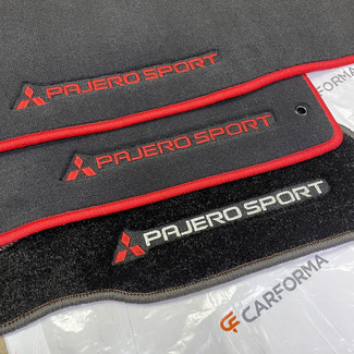 Ворсовые коврики на Mitsubishi Montero Sport III 2015&nbsp;-&nbsp;2026 в Стерлитамаке