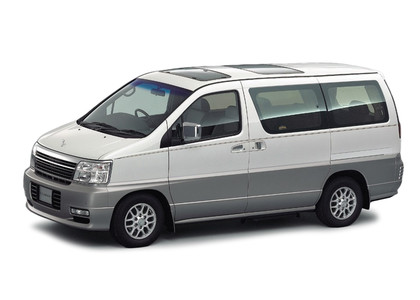 Ворсовые коврики на Nissan Elgrand (E50) 1997&nbsp;-&nbsp;2002 в Стерлитамаке