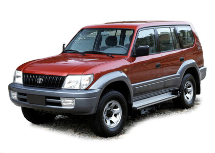 Ворсовые коврики на Toyota Land Cruiser Prado 95 1996&nbsp;-&nbsp;2002 в Стерлитамаке